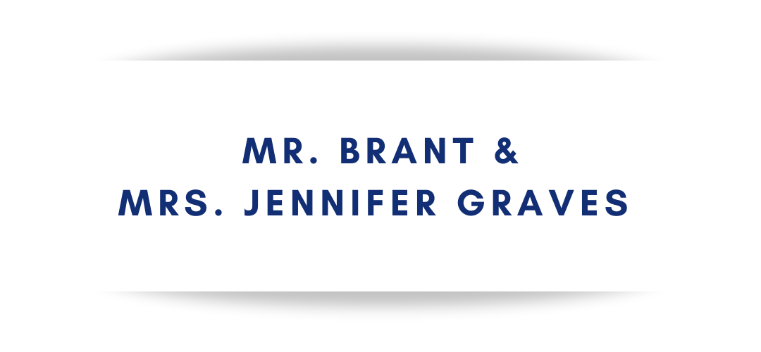 Mr Brant and Mrs Jennifer Graves